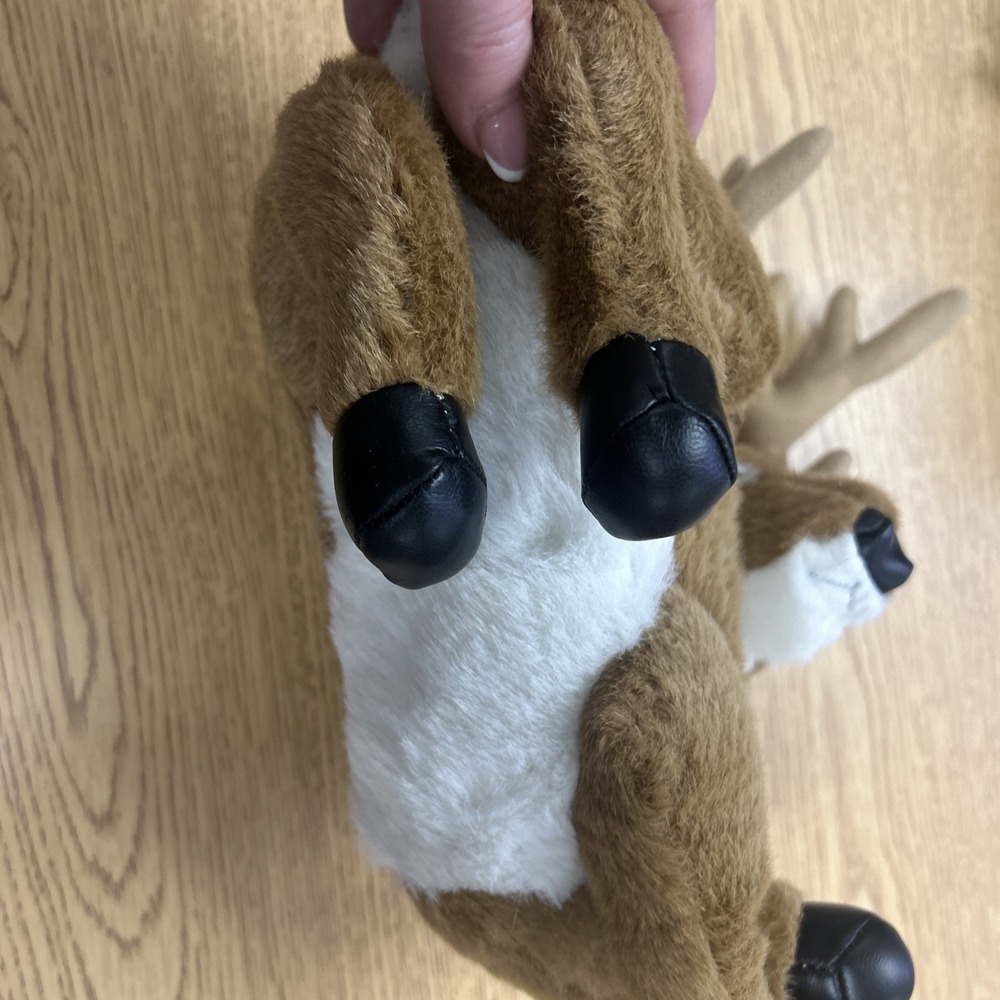 Deer Gear Legendary Whitetail Lying Plush 12" Long #A1 - Picture 4 of 6